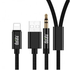 Durata Music + Charge Audio Cable 1.2M DRMU06