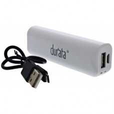 Durata Powerbank 2600mAh - White (DR-P26)