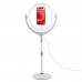 Earldom ET-ZP06 Selfie Ring licht LED lamp met standaard - Wit