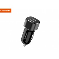 Xss-C29N Duo Auto oplader met Cable for iPhone 2.4A 