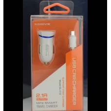 Xssive autolader met micro kabel 2.1A