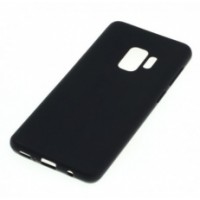 Flexible Transparent of zwart TPU back cover (Silicone) Galaxy tot A9