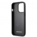 AMG iPhone 13 Pro Hardcase Backcover - Carbon - Red Stitching Zwart