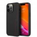 AMG iPhone 13 Pro Hardcase Backcover - Carbon - Red Stitching Zwart