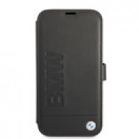 BMW iPhone 13 Pro Max Booktype hoesje - Hot Stamp - Zwart