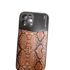 Furlo iPhone 12 leder met een mooie slangenprint 