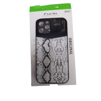 Furlo iPhone 12 leder met een mooie slangenprint 