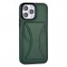 hoesje voor iPhone 13 Pro (Max) Back Cover Pasjeshouder Multifunctionele Handstrap