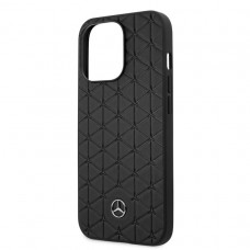 Mercedes-Benz iPhone 13 Pro Hardcase Backcover - Mini Stars & Lines - Zwart