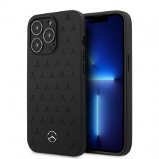 Mercedes-Benz iPhone 13 Pro Hardcase Backcover - Stars Pattern - Zwart
