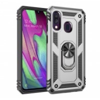 Anti-Shock back cover met magnetische ring houder iphone X