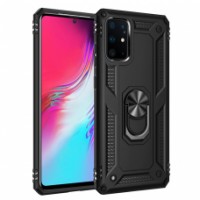 Anti-Shock back cover met magnetische ring houder iphone Xs