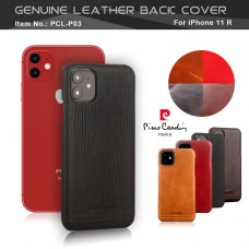 Pierre Cardin Apple iPhone 11 Backcover hoesje Genuine leather