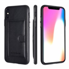 Premium Card Bag Apple iPhone 11 Zwart