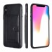 Premium Card Bag Apple iPhone XS Max Zwart