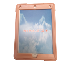 schokbestendige volledige cover  met  standerd  ipad 2017 / 2018 Roze 