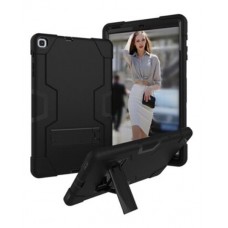schokbestendige volledige cover  met  standerd  Samsung Galaxy Tab S6 Lite P610 - Zwart