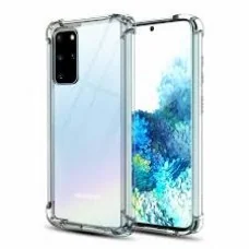 Anti-Shock back cover voor Samsung S21 Serie doorzichtig