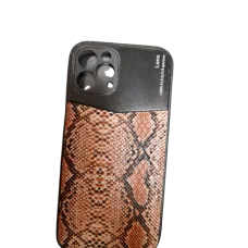 Furlo iPhone 12 leder met een mooie slangenprint 