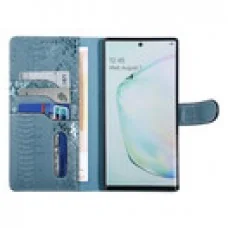 UNIQ Accessory Slangenleer hoesje voor Galaxy Note 10 - Book Case (N970F)